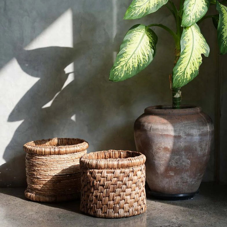 Choppy |  Korg i vattenhyacint – handflätad förvaring