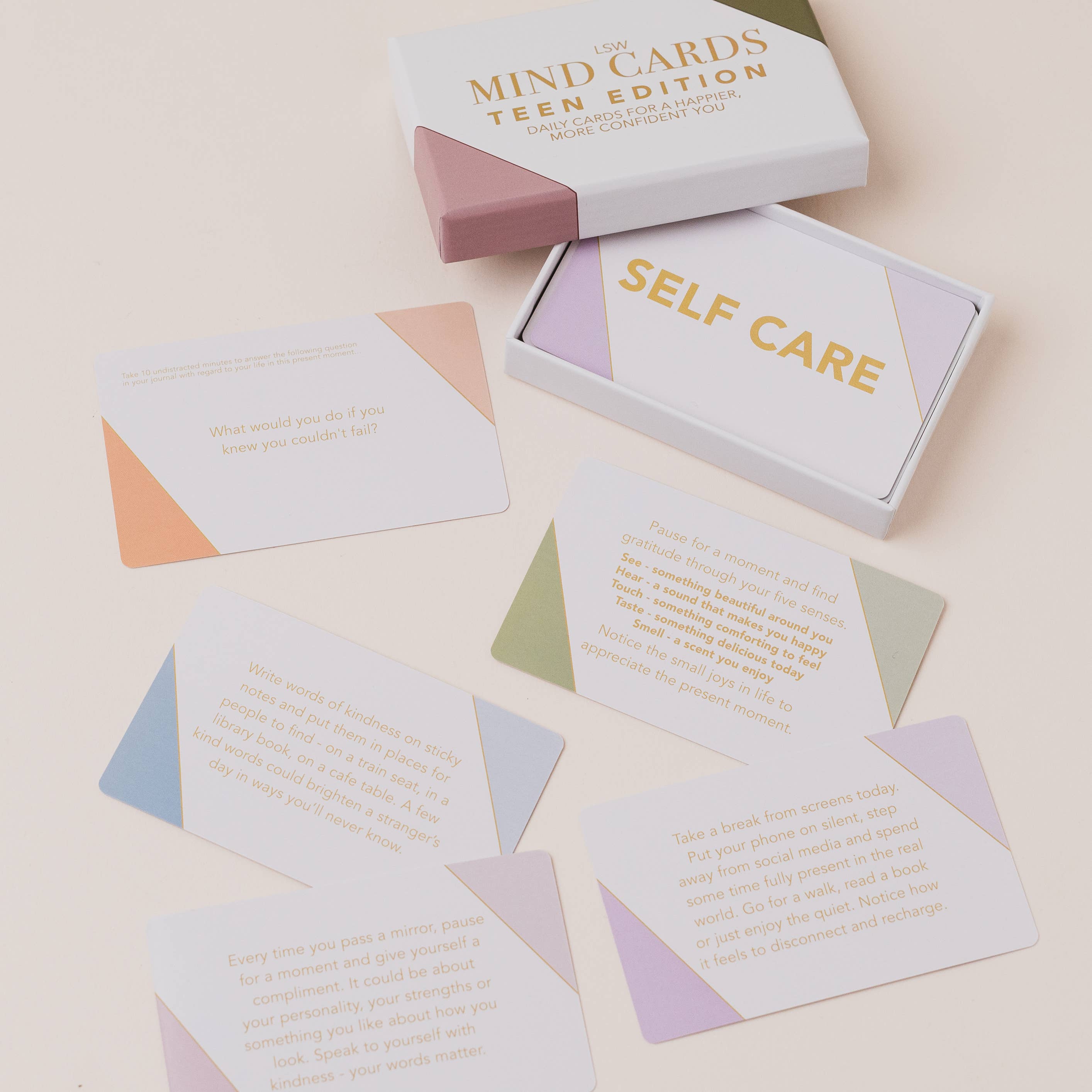 Mind Cards: Affirmations for Teens – 50 affirmationskort för tonåringar