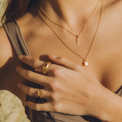 Lourdes Necklace | 18k Gold | Agape Studio Jewelry 