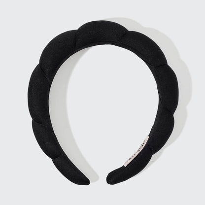 Kitsch Recycled Padded Headband – Black | Vadderat Diadem