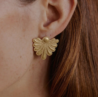 Cléon Earrings | 18k Gold | Agape Studio Jewelry 