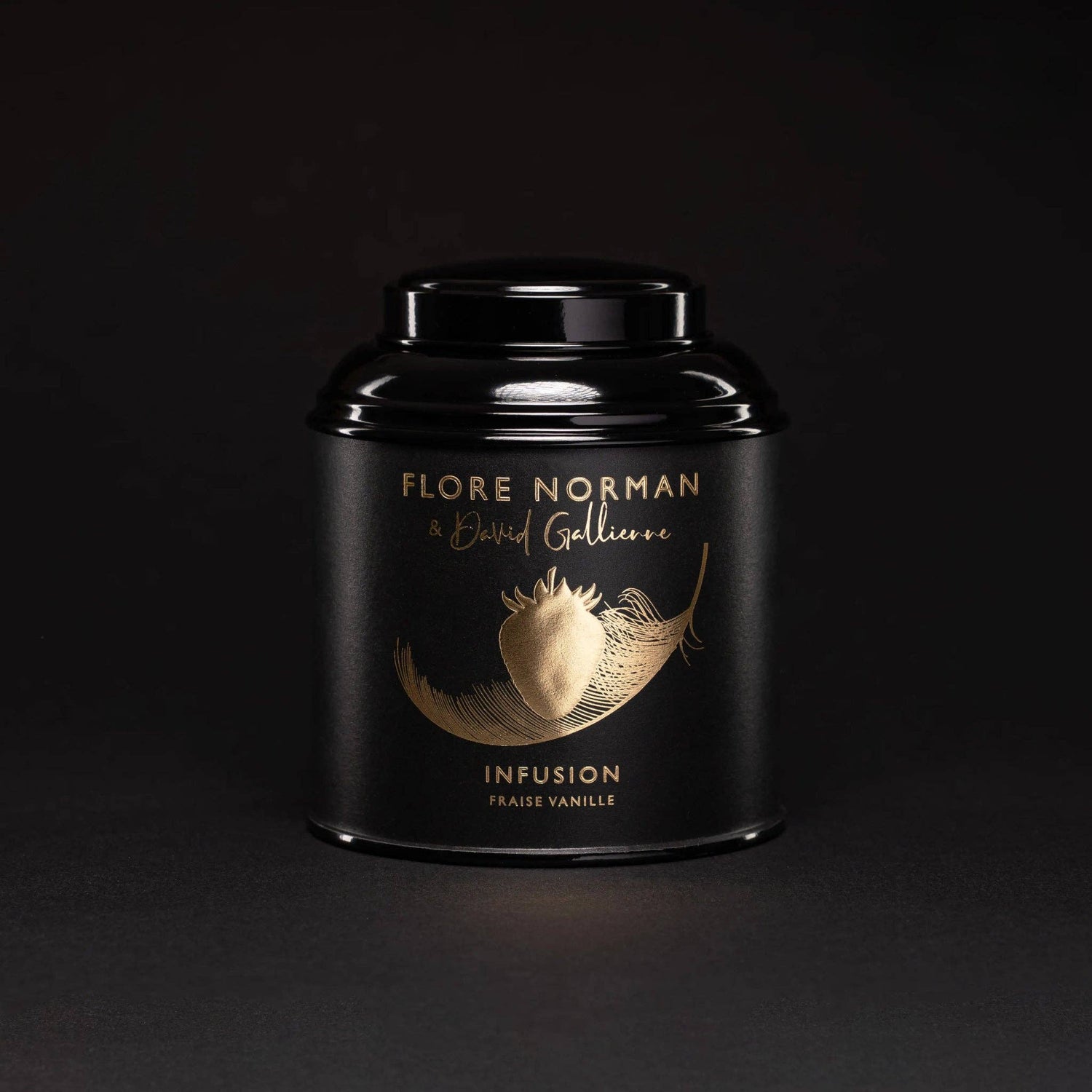 Flore Norman – Jordgubbe | Koffeinfri infusion med äpple, hibiskus &amp; jordgubbe (100 g)