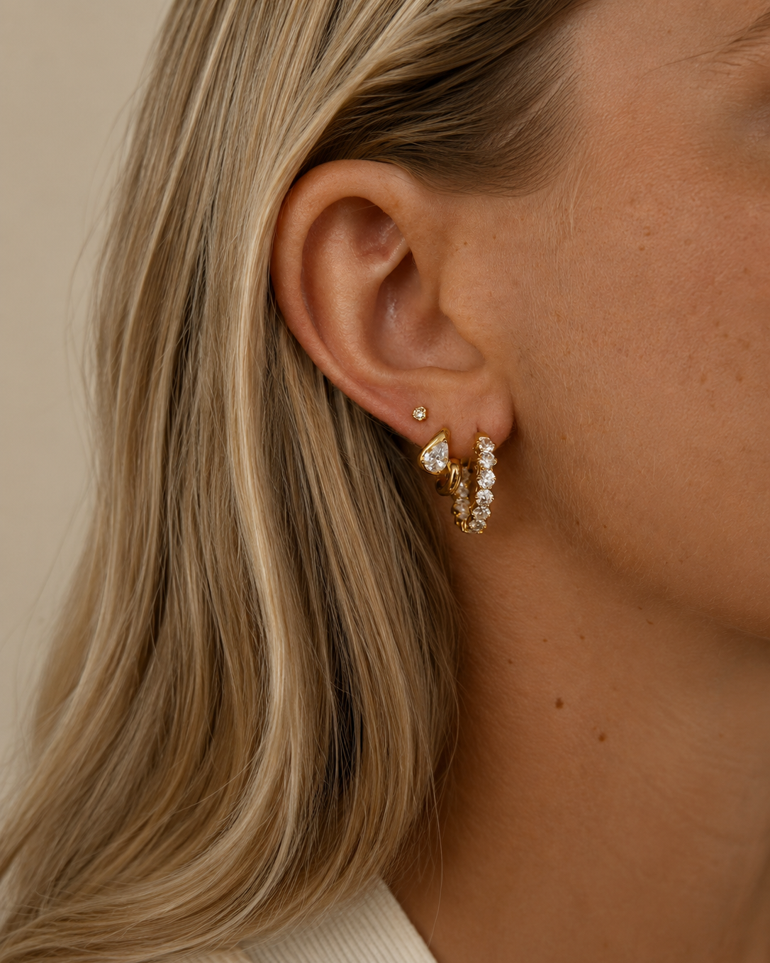Nemi Earrings – Gold Plated | Nava Copenhagen
