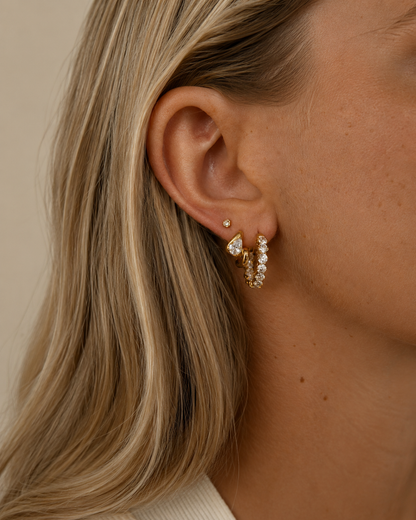 Nemi Earrings – Gold Plated | Nava Copenhagen