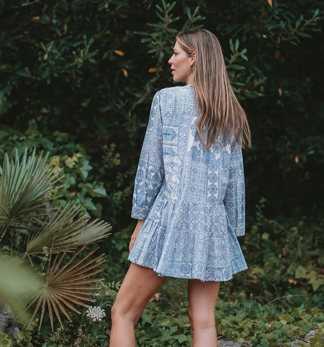 Gerafftes Minikleid, Isla Bonita von Sigris