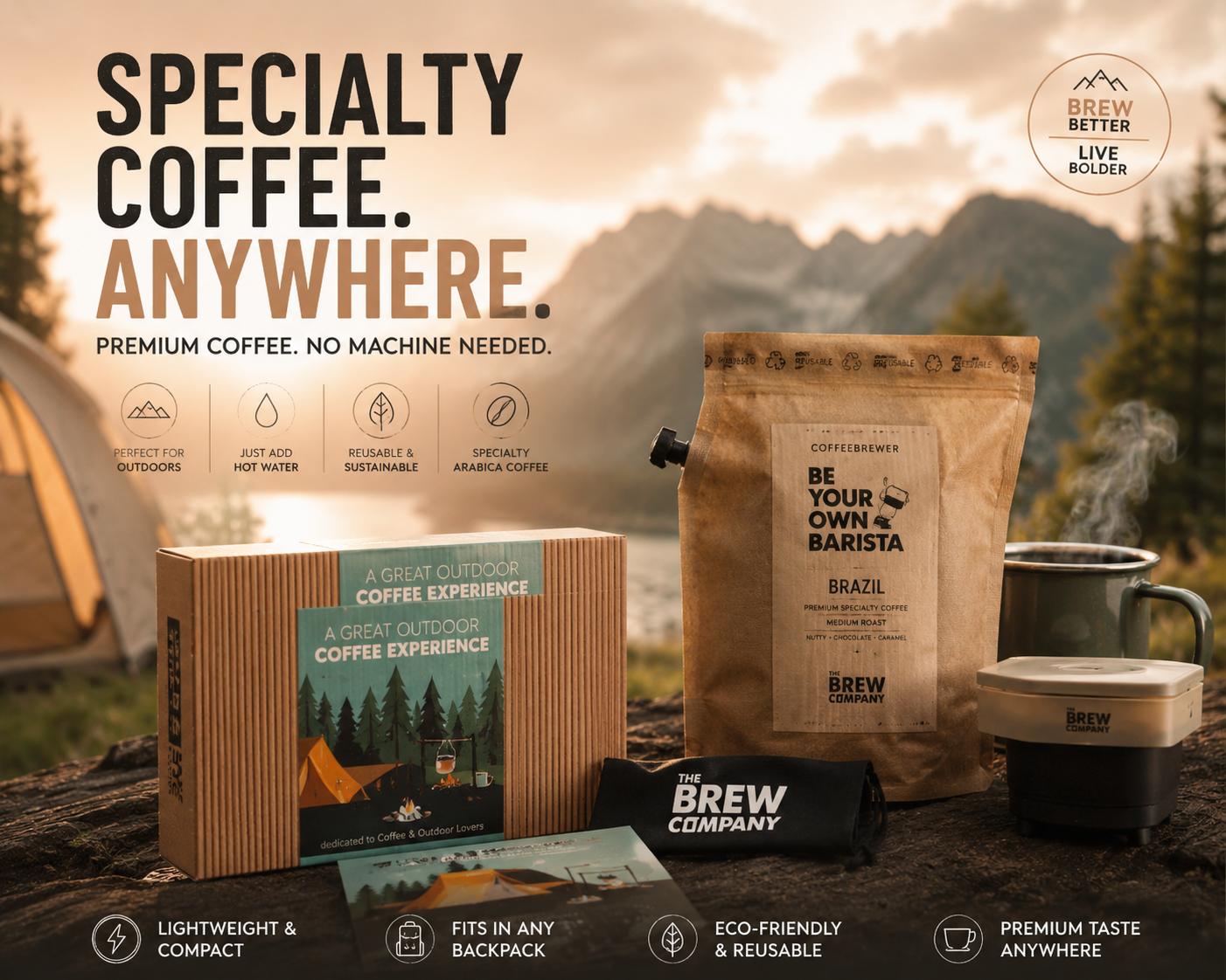 OUTDOOR SPECIALTY COFFEE PROBIERBOX