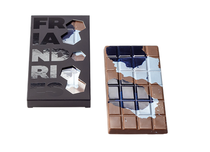 Tonka &amp; Caramel Milk Chocolate Bar – 100 g