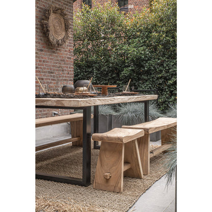 Fringed Carpet i naturmaterial – 180x240 cm