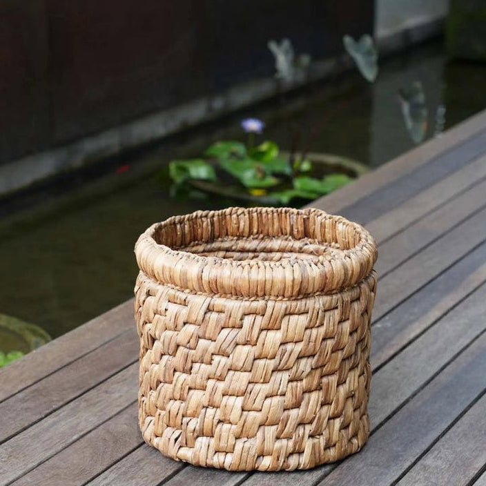 Choppy |  Korg i vattenhyacint – handflätad förvaring