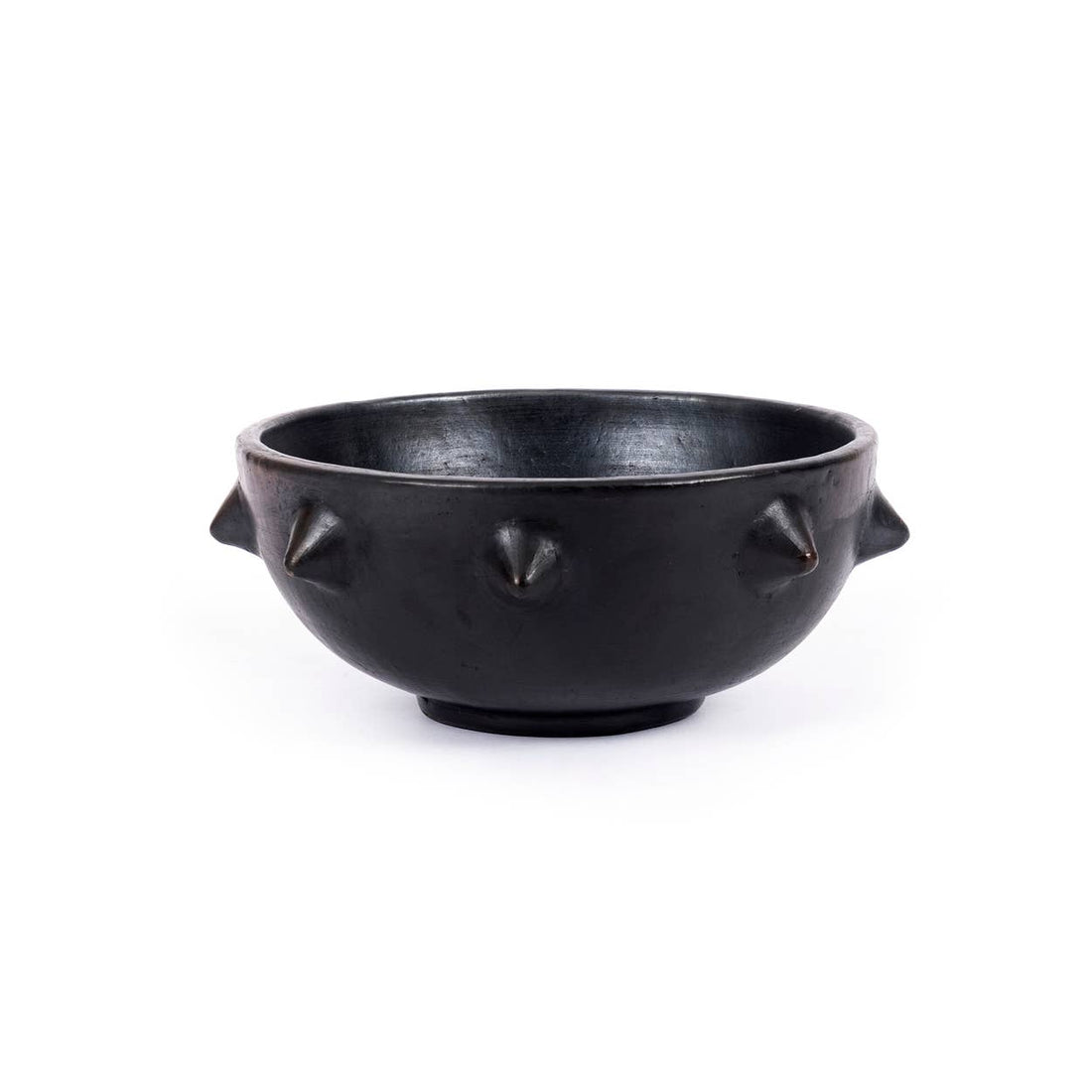 Burned Ethnic Serving Bowl