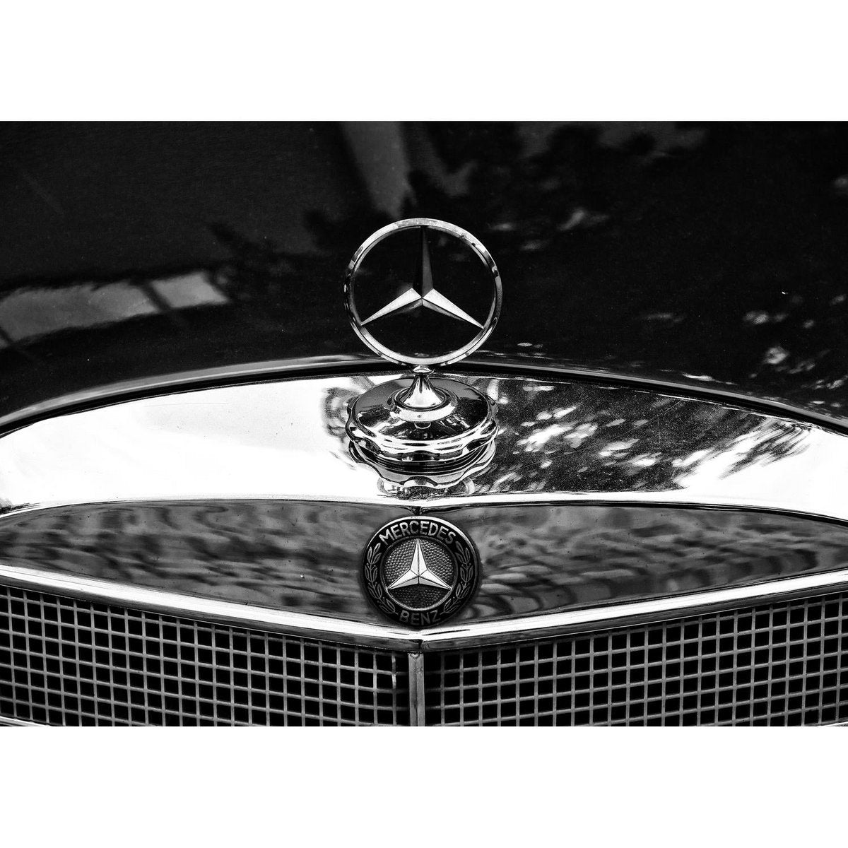 Akrylglastavla - Mercedes