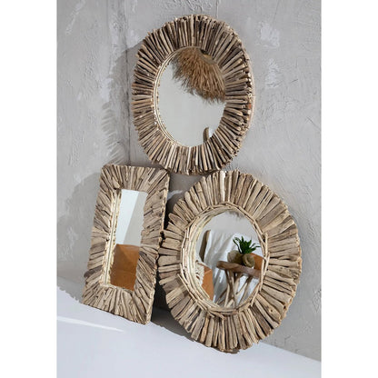 The Driftwood Framed Mirror | Bazar Bizar