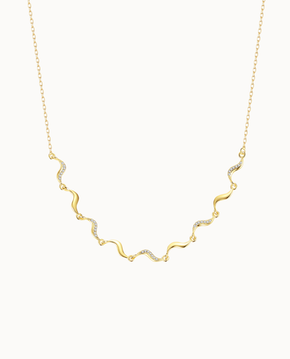 Stella Necklace – 18K Gold-Plated Sterling Silver