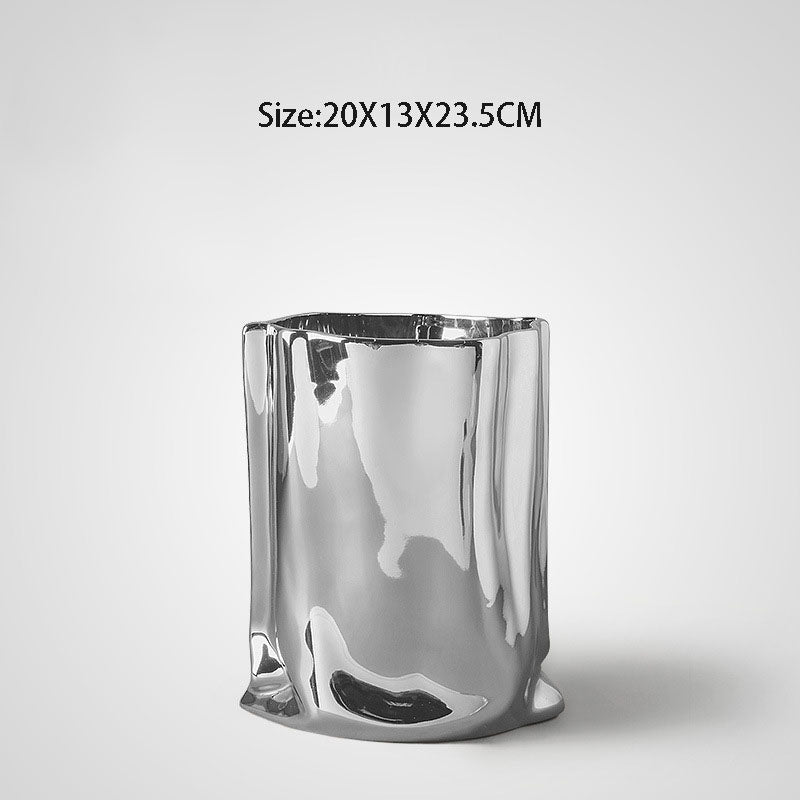 Silver vase - Creative