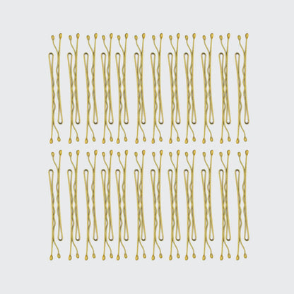 KITSCH | Bobby Pins – 45-pack (guld)