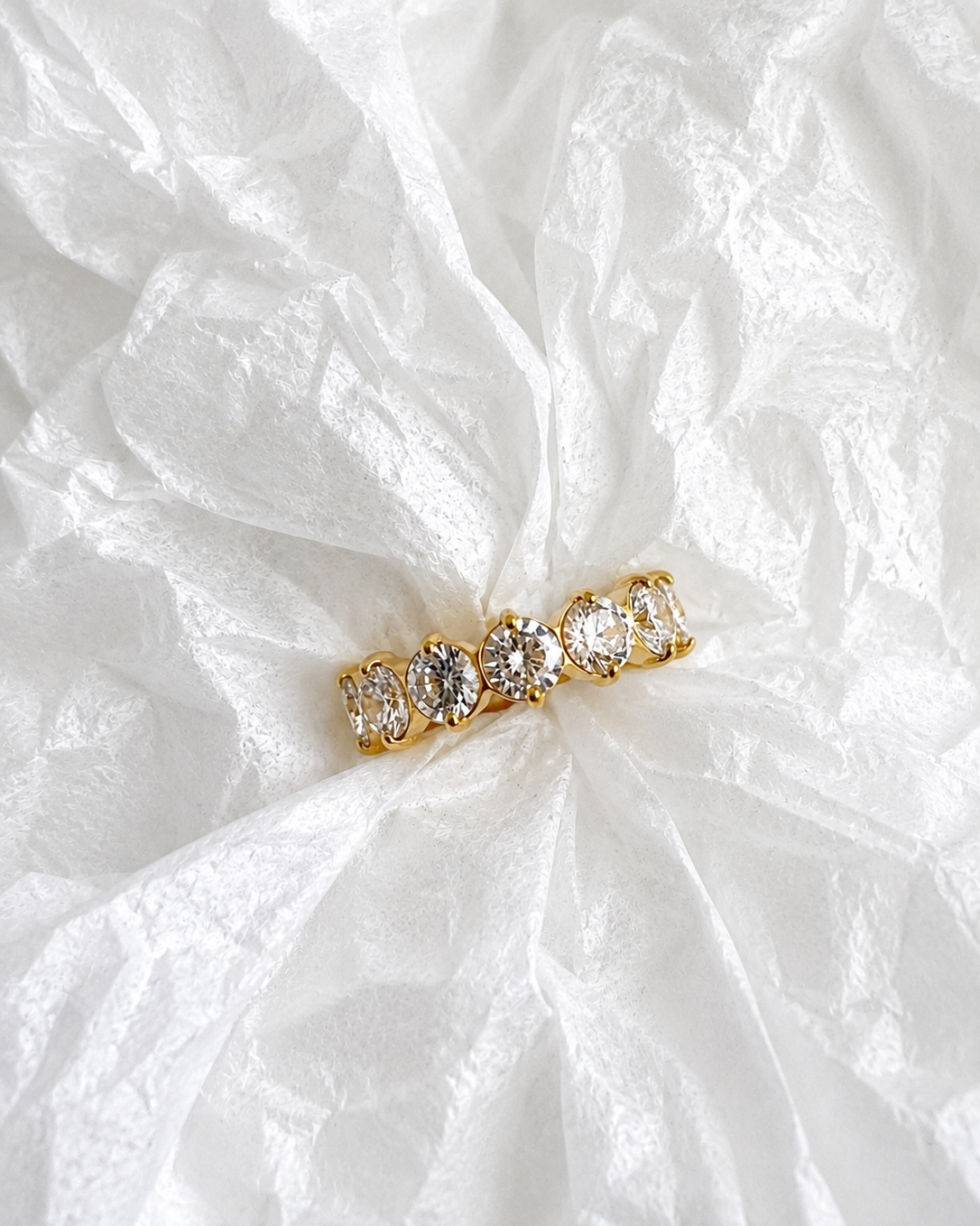 Ray Ring – Waterproof Gold Plated | Nava Copenhagen