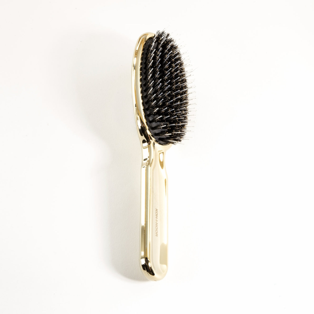 KOH I NOOR Metal hairbrush with boar bristles