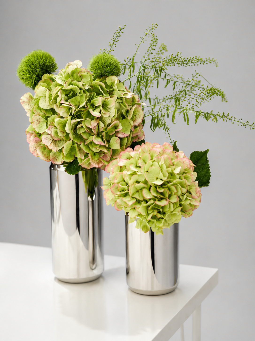 Vase Luna Silber 23 cm | EDZARD