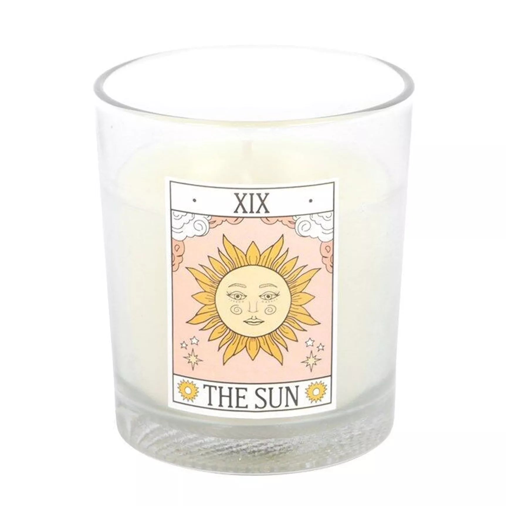 The Sun Vintage Tarot Duftkerze – Rose (29h Brenndauer)
