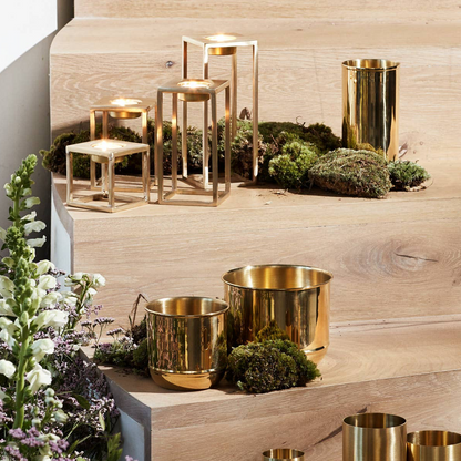 Genuine Brass Plant Pot – Polished Brass