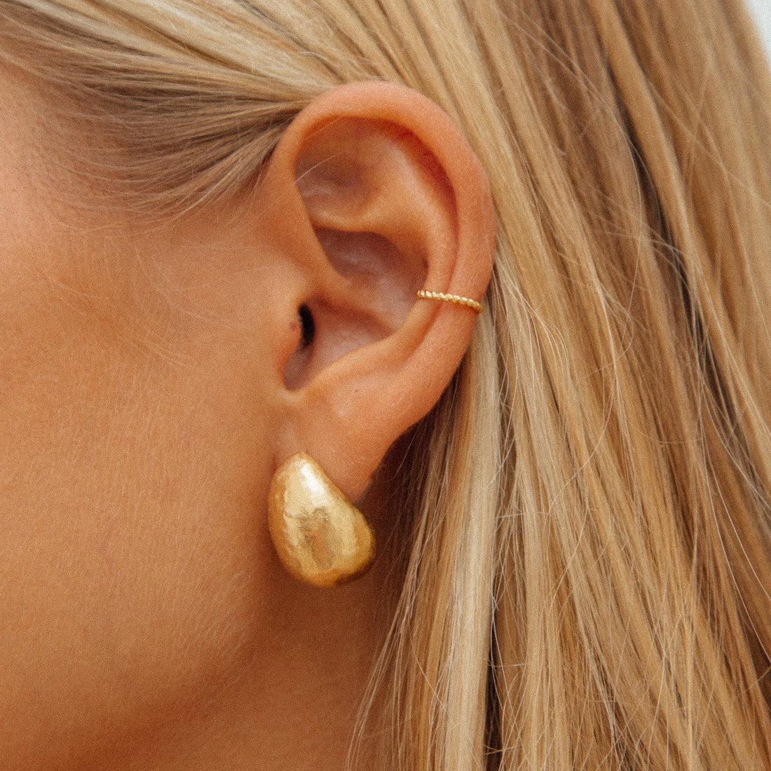 Figuera Earrings | 24k Gold | Agape Studio Jewelry 