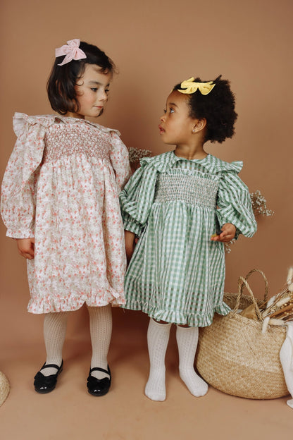 Ruth Ruched Dress, La Olivia Kids