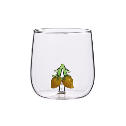 Citroner | Verre 3D en borosilicate – Opjet Paris
