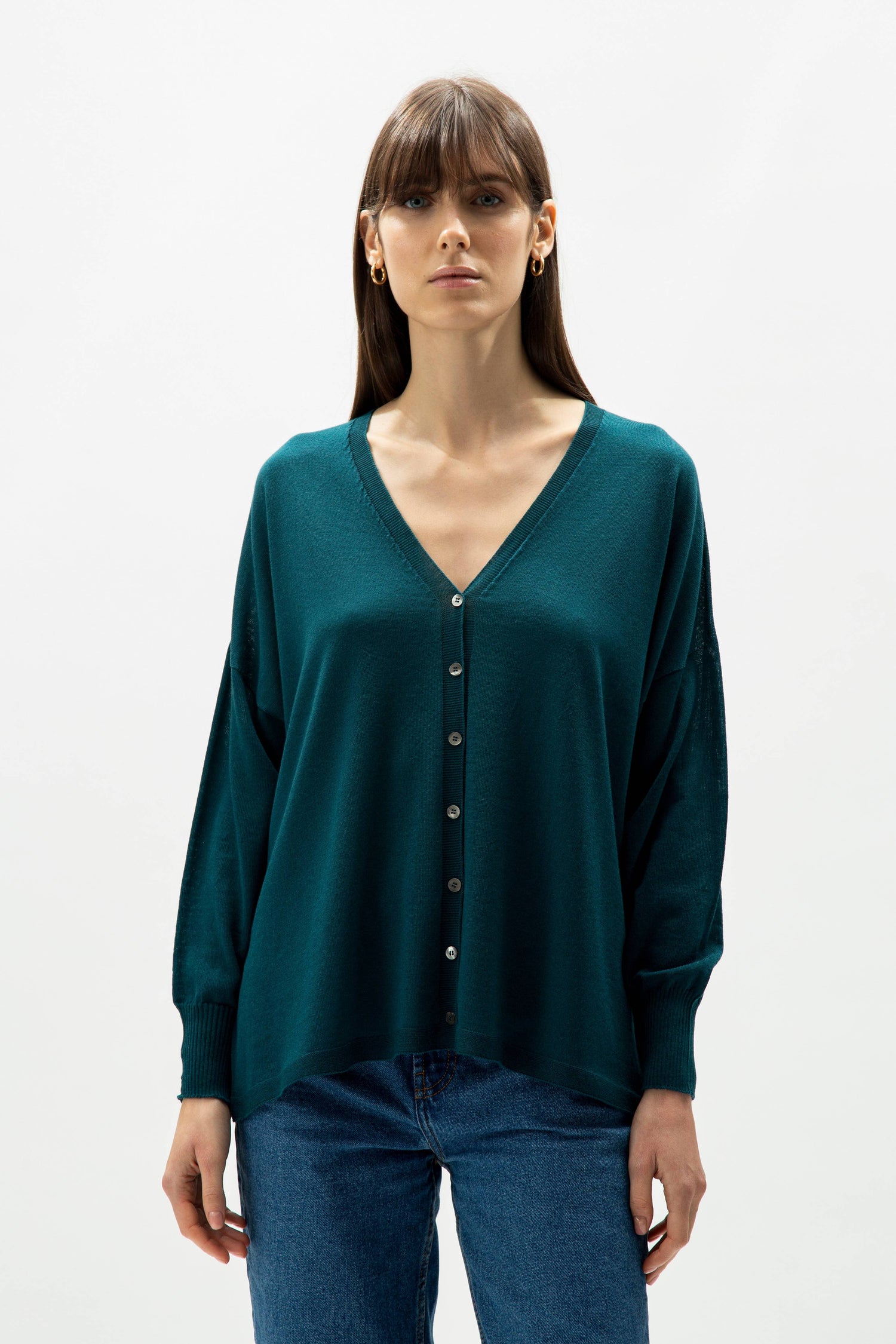 Extra Fine Merino Wool Cardigan
