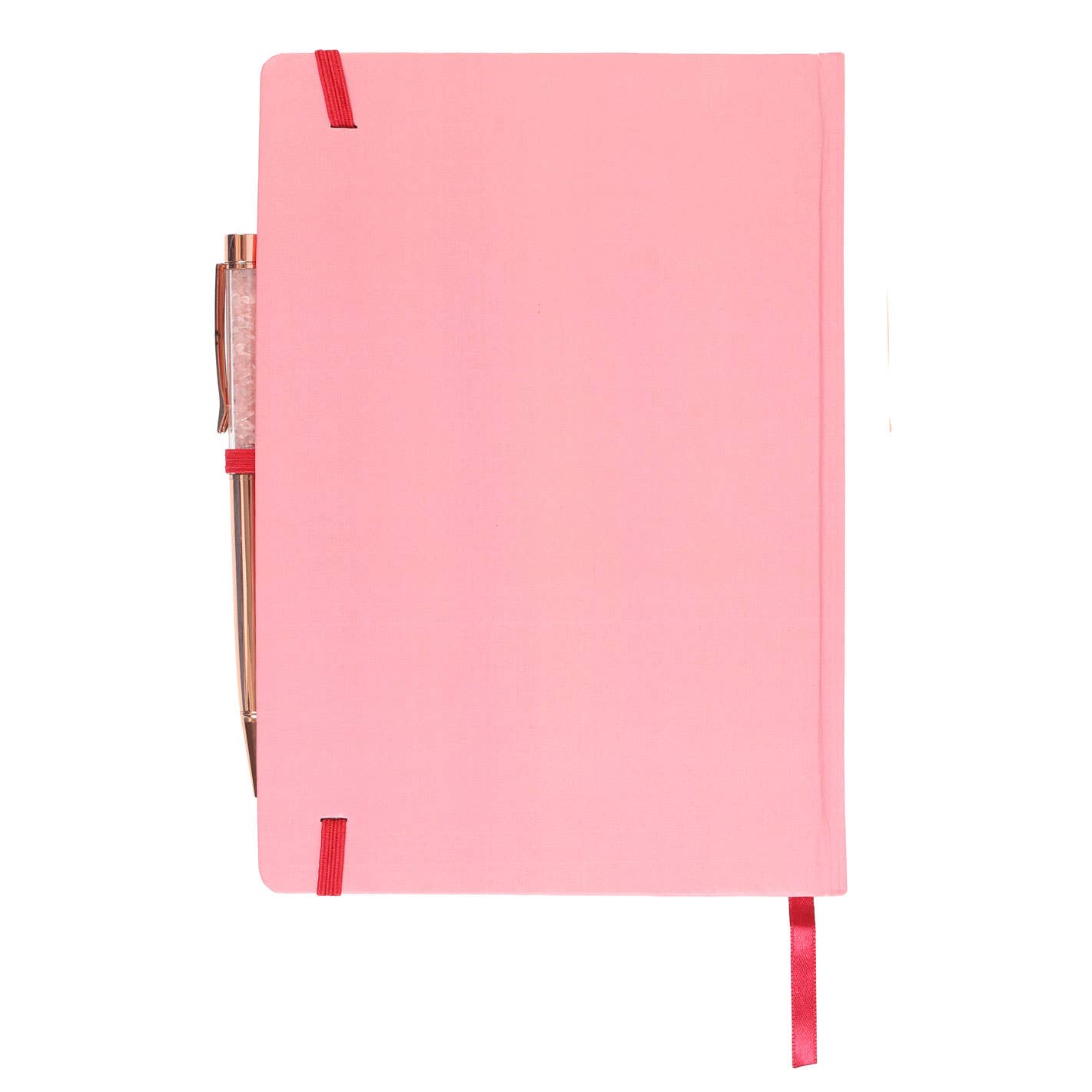Journal de Gratitude Rêves Célestes avec stylo en quartz rose