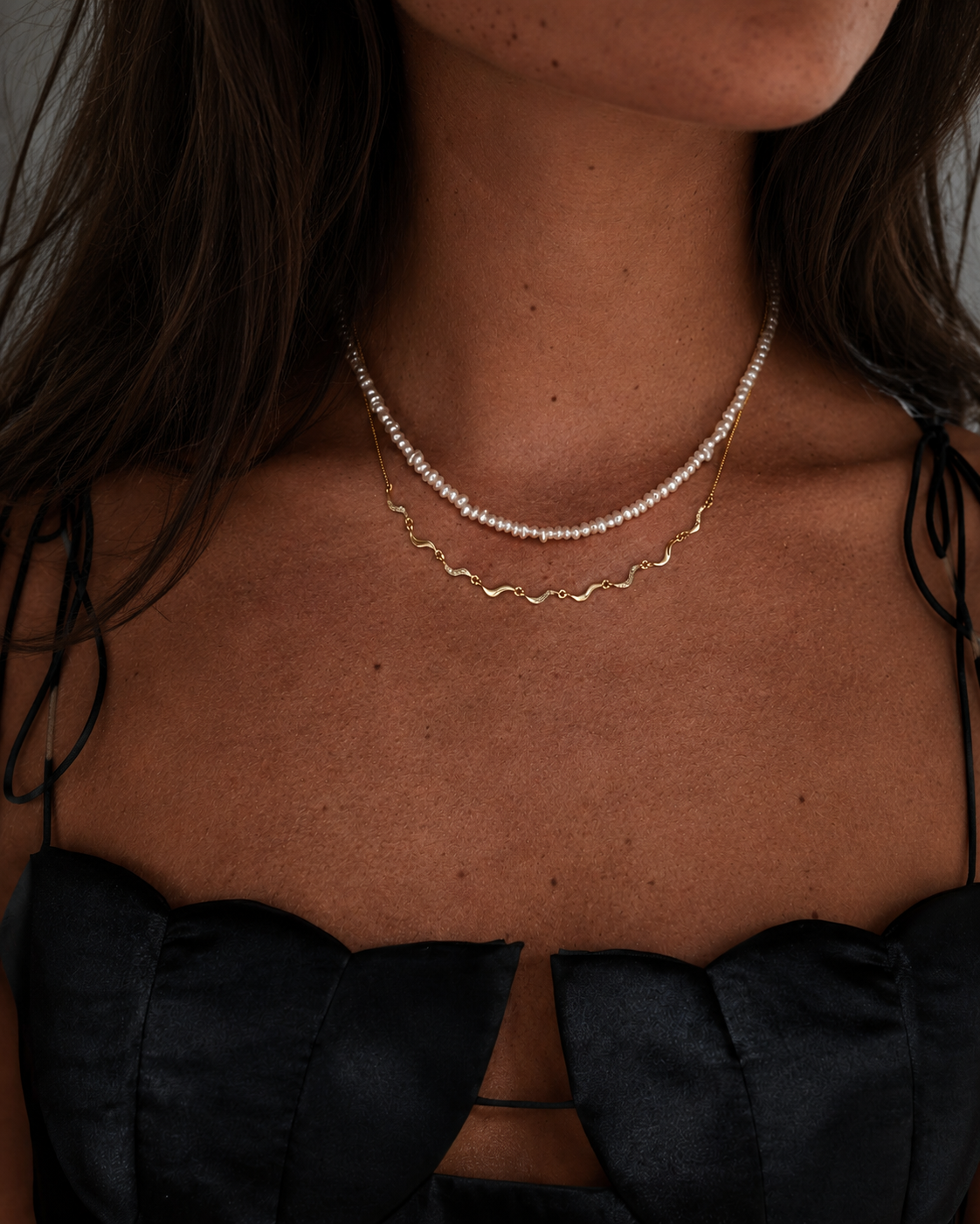 Stella Necklace – 18K Gold-Plated Sterling Silver