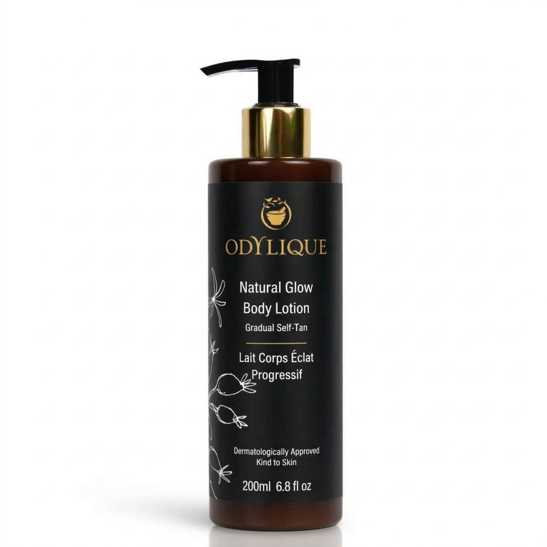 Natural Glow Body Lotion – Gradual Self-Tan 200 ml | Odylique