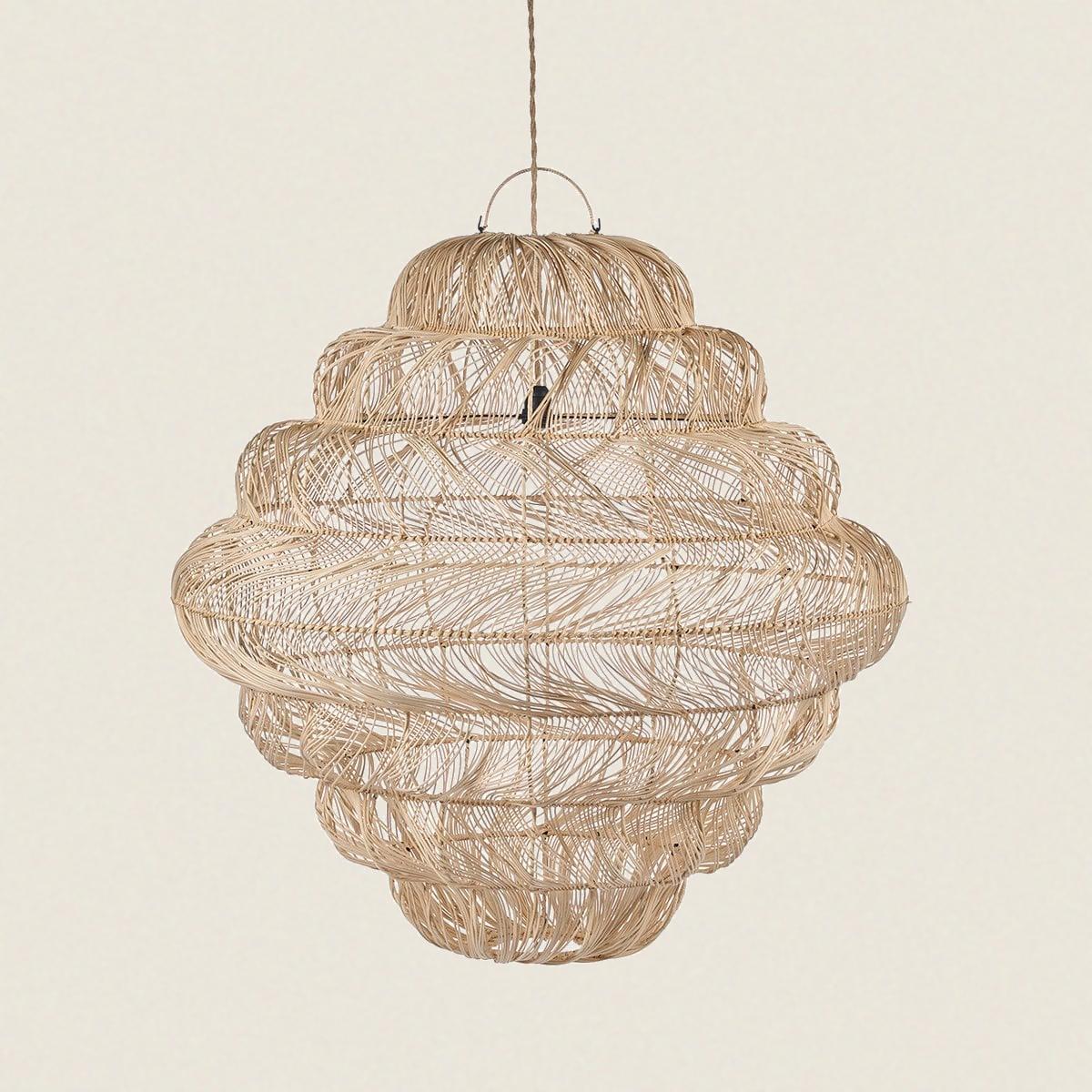 Stor rottinglampa – Aurora pendel 102 cm | Bazar Bizar Living