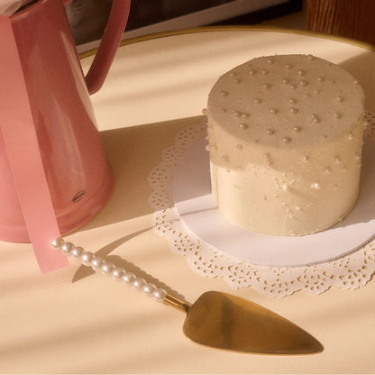 Pearl Cake Server, LEPELCLUB