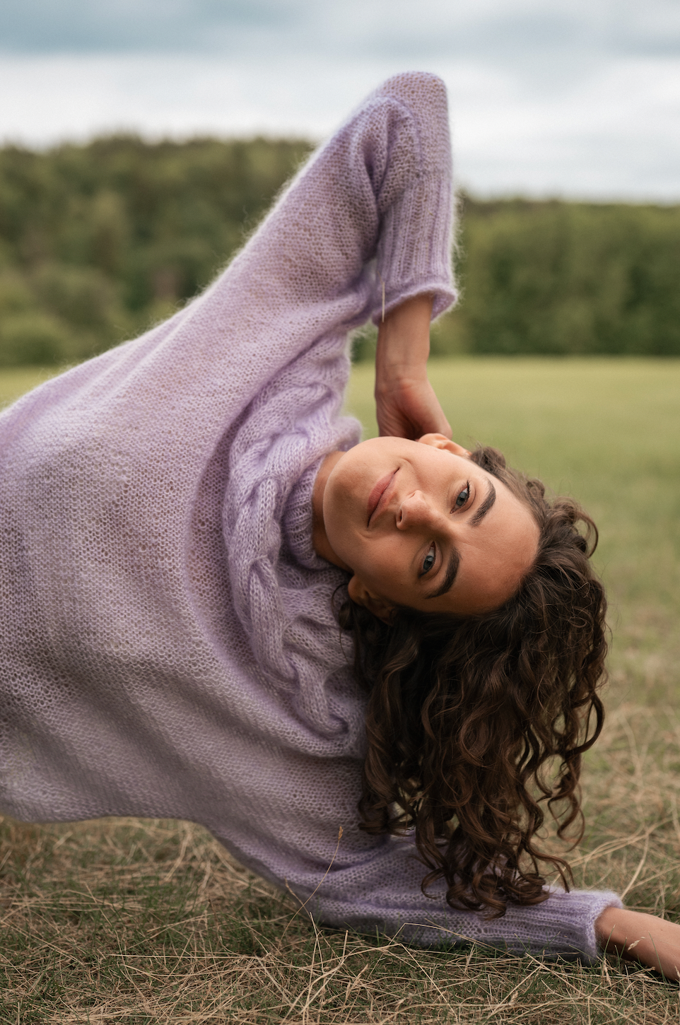 Jūra Luxus-Seiden-Mohair-Pullover