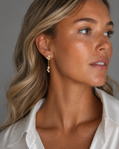 Elara Earrings – Gold Plated | Nava Copenhagen