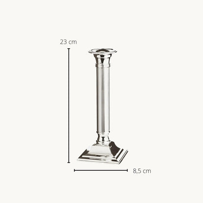 Lincoln Ljusstake – Silverfinish (flera höjder)
