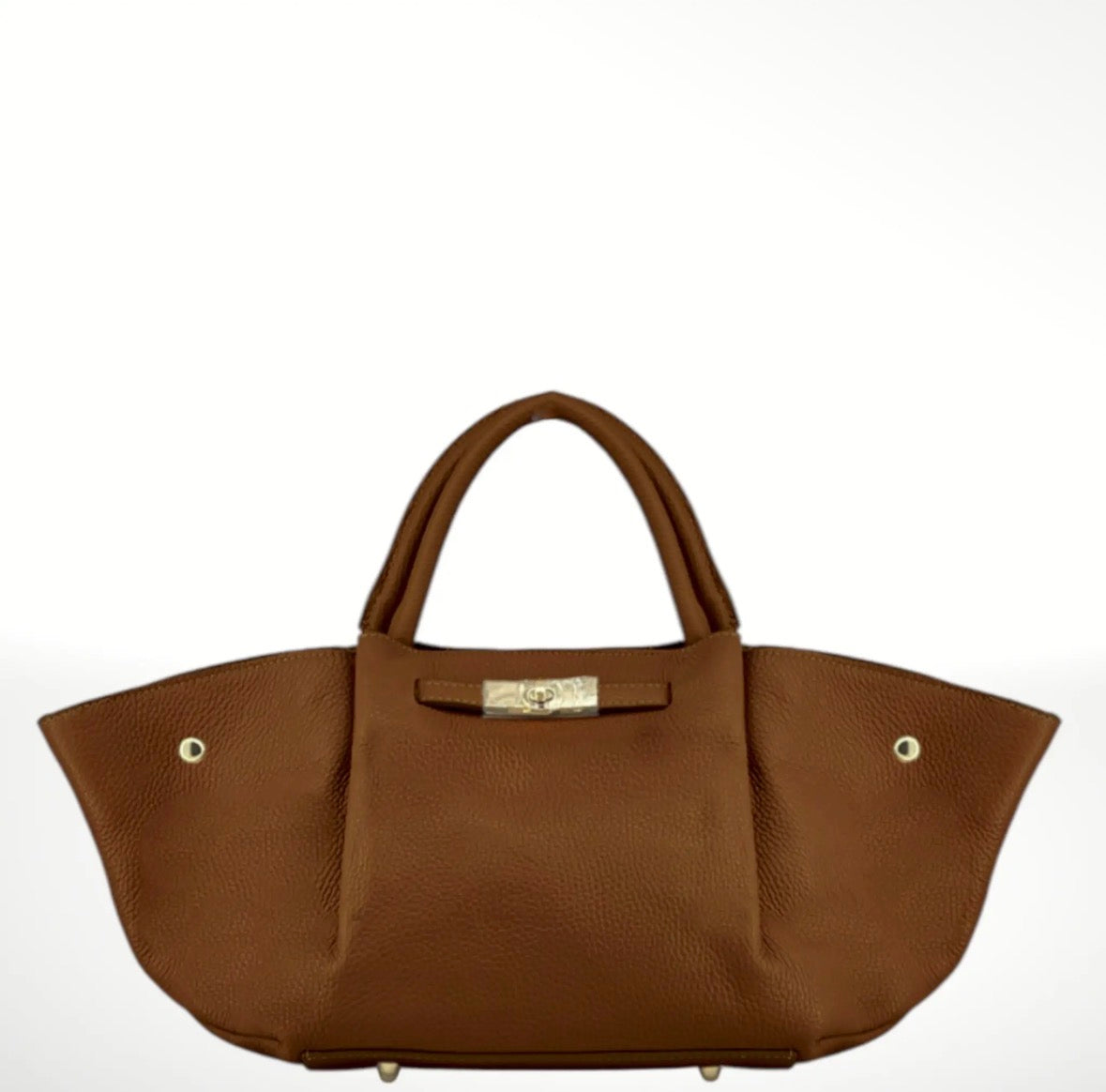 Iklina Leather Handbag – Made in Italy