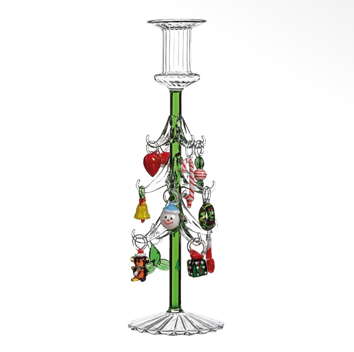 OPJET Paris Christmas Tree Candle Holder – Julgransljusstake i glas