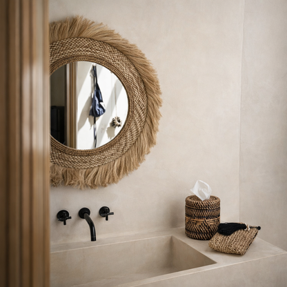 The Colonial Tissue Box - Natural Brown