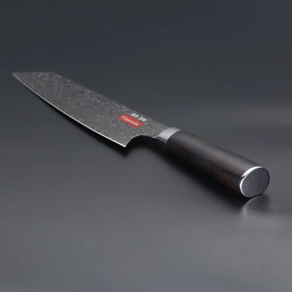 Takahiro Miyazaki – Kiritsuke Santoku 210 mm (VG-10, 73-lagers damaskus)