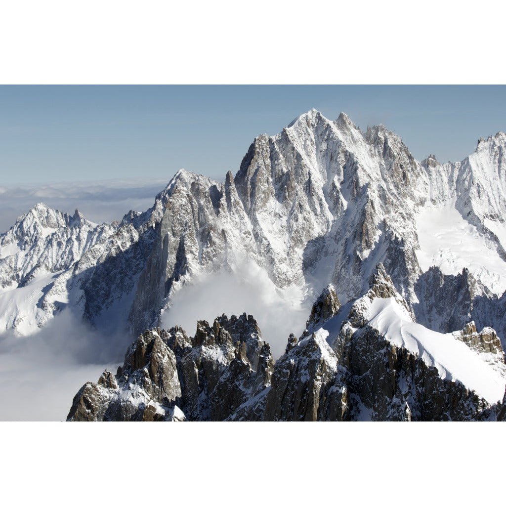 Acrylic glass picture - Mont Blanc View