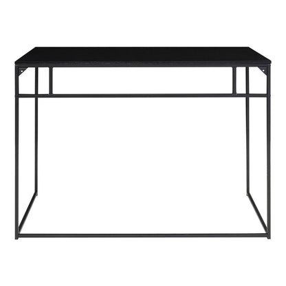 The Vita Desk – stilrent skrivbord i svart metall, 100x45x75cm