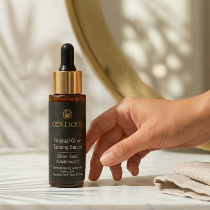 Gradual Glow Self-Tan Serum – Naturlig brun utan sol för ansiktet