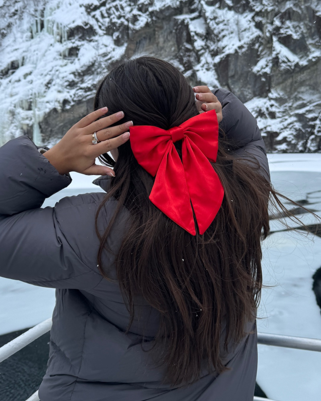 Big Red Hair Bow