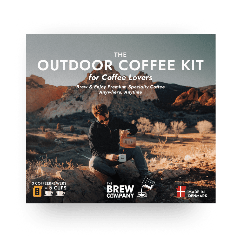 Outdoor Coffee Kit – presentbox med 3 Coffeebrewer | The Brew Company