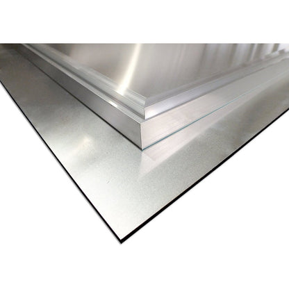 Aluminiumtavla – Palm Boulevard i Metallisk Finish