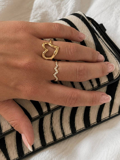 Larissa Ring – Gold Plated | NAVA Copenhagen