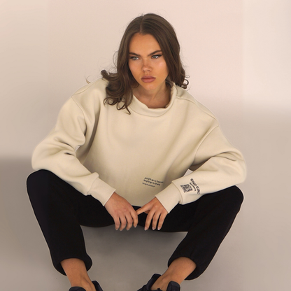 Hoodie “BAD GIRLS GO TO PARIS” – Pink / Beige / Light Blue