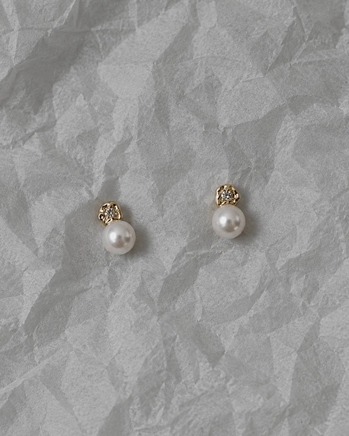 Seraya Petite Studs – Gold Plated