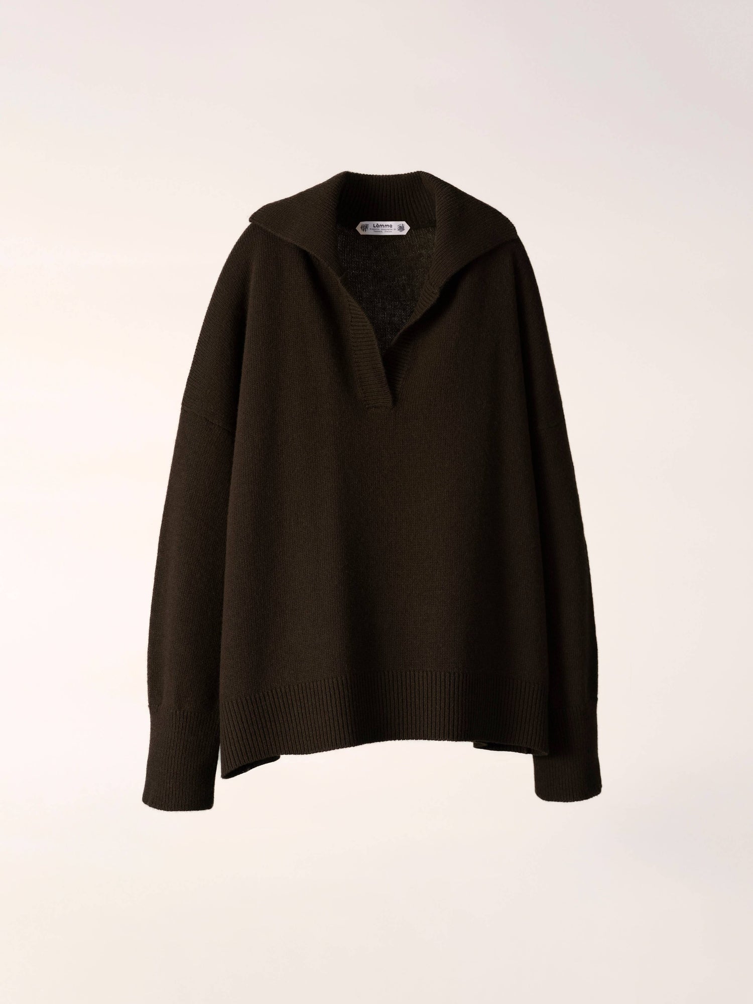 Wool &amp; Cashmere Polo Sweater